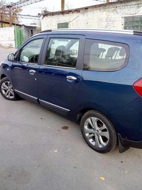 Хром нижні молдинги стекол (нерж.) для Renault Lodgy 2013+