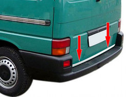 Хром накладка на кромку багажника Carmos для VW T4 (ляда)