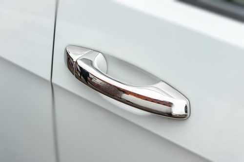 Хром накладки на ручки (нерж) Skoda Octavia A7 2013-