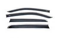 Килимки з хромом (4 шт, Niken) для Volkswagen Amarok