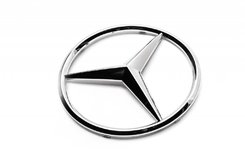 Передня емблема для Mercedes E-сlass coupe C207 2010-2017рр.