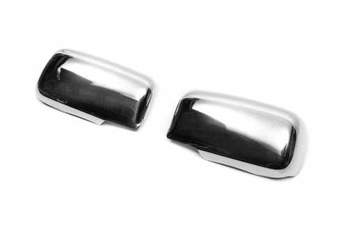 Хром накладки на дзеркала Omsa Line для Mitsubishi Lancer 2004-2008