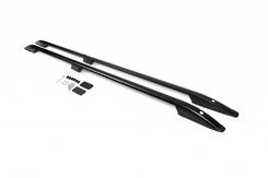 Рейлінги Skyport (2 шт, чорні) Коротка база для Ford Custom 2013↗ мм.