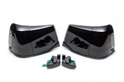 Задняя оптика (Sequential Black) для Toyota Land Cruiser 200 2016-2022