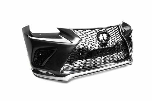Бампер з гратами в рестайлінг дизайні для Lexus NX