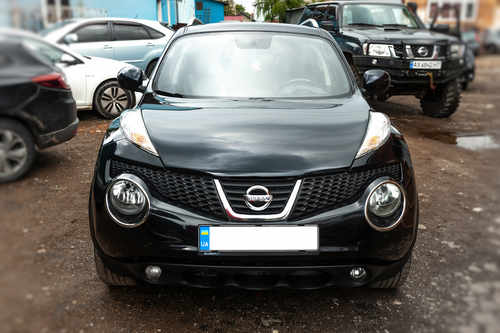 Хром накладки на передні ліхтарі (нерж.) для Nissan Juke 2010+