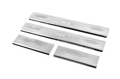 Накладки на пороги Carmos (4шт, нерж.) для Mercedes ML W164