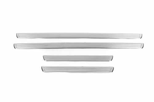 Накладки на внутрішні пороги (нерж) для VW Passat B8 2015-