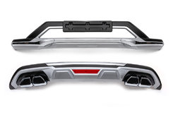 Передня і задня накладки 2019-2022 (2 шт) для Hyundai Tucson TL 2016-2021рр.