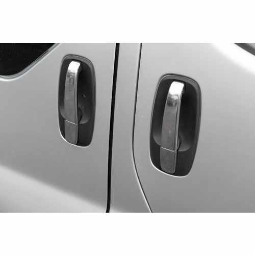Хром накладки для Opel Vivaro накладки на ручки нерж Carmos (Туреччина)