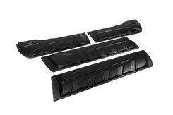 Молдинг на двері (4 шт, ABS) для Nissan Navara 2006-2015 рр.