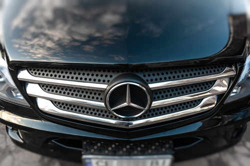 Хром накладки на передню решітку для Mercedes Sprinter 906 2013+ нерж OmsaLine (Туреччина)