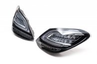 Задние фонари Black (2 шт) для Mercedes C-сlass W205 2014-2021 гг.