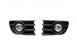 Противотуманки 2004-2006 (c LED лампами) для Renault Megane II 2004-2009 гг.