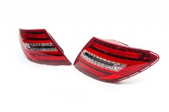 Задние фонари LED (2011-2015, 2 шт) для Mercedes C-class W204 2007-2015 гг.