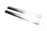 Накладки на пороги Laser-style (2 шт, сталь) для Mercedes Vito W638 1996-2003 років.