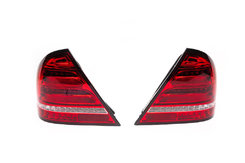 Задние фонари LED (2 шт) для Mercedes C-class W203 2000-2007 гг.