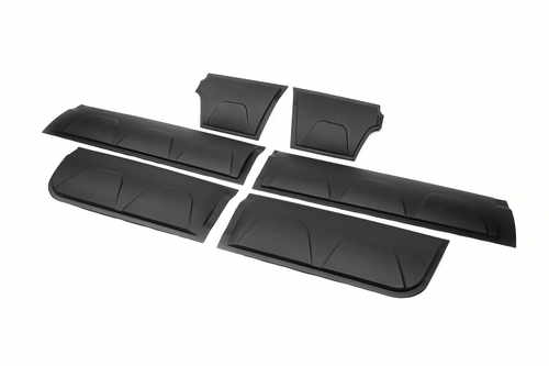 Молдинг на двері (6 шт, ABS) для Volkswagen Amarok