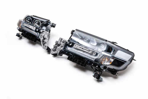 Передні фари Executive Black Toyota Land Cruiser 200 2016-