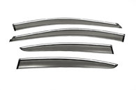 Вітровики з хромом SD (4 шт, ABM) для Chevrolet Cruze 2009-2015 рр.