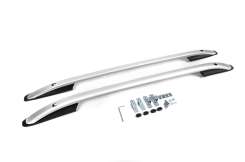 Рейлінги Skyport (сірі) для Toyota Hilux AN120 2015↗ мм.
