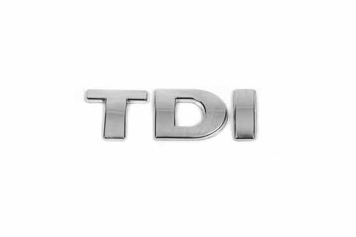 Напис Tdi Під оригінал, Червона І для Volkswagen Golf 5