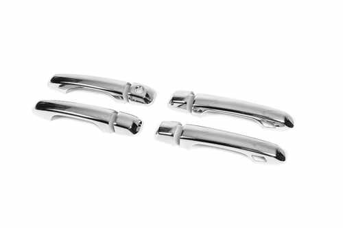 Хром накладки на дверні ручки Omsa Line для Toyota Prado 150, Lexus GX, Land Cruiser 200 16+