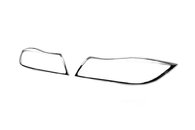 Накладки на фари (2 шт., Пласт) для BMW 3 серія E-90/91/92/93 2005-2011рр.