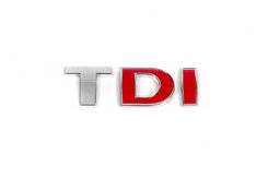 Напис Tdi (прямий шрифт) Червоні TDІ для Volkswagen Crafter 2006-2017рр.