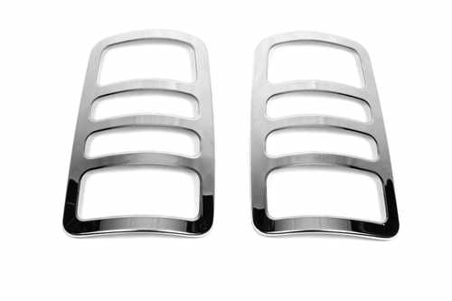 Хром окантовка на стопи OmsaLine для VW Caddy 2004-2011