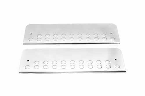 Хром накладки на пороги (нерж.) 4 шт. Omsa для H-1 2008+
