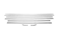 Нижні молдинги стекол (8 шт, нерж.) для VW Crafter 2017+ Omsa Line