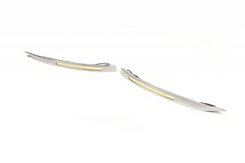 Ходовые огни Хром (2014-2022, LED) для Fiat Doblo III nuovo 2010↗ и 2015↗ гг.
