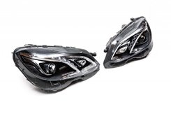 Передние фары (2 шт, рестайлинг) для Mercedes E-сlass W212 2009-2016 гг.