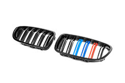 Грати-ніздрі (2 шт, M-Look) для BMW 5 серія F-10/11/07 2010-2016рр.