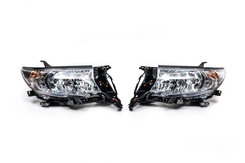 Передняя оптика рефлекторная (2017+, 2 шт) Оригинал для Toyota Land Cruiser Prado 150