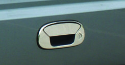 Хром накладкиа на задню ручку Carmos для Fiat Doblo 2001+