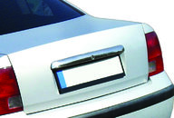 Хром планка над номером (1996-2000, нерж.) для Volkswagen Passat B5 1997-2005 років.