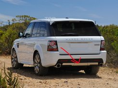 Задня накладка (3 частини) для Range Rover Sport 2005-2013рр.