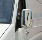 Хром накладки на дзеркала Carmos для Mercedes Sprinter 906, VW Crafter 2006-2017