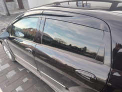 Вітровики (4 шт., Sunplex Sport) для Fiat Punto Grande/EVO 2006↗ та 2011↗ мм.