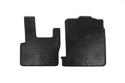 Резиновые коврики (2 шт, Stingray Premium) для DAF XF105 2005-2013 гг.