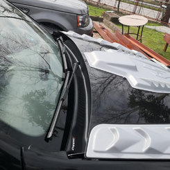 Накладка на місце двірників (ABS) для Renault Duster 2008-2017 рр.