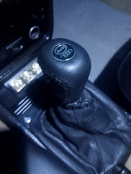 Ручка КПП (шкіра) для Audi 80/90 1987-1996.