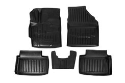 Коврики Stingray 3D для Yaris Cross (5 шт, полиуретан) для Toyota Yaris/Yaris Cross 2020↗ гг.