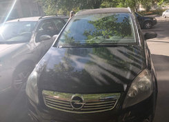Накладки на решітку (6 шт, нерж) для Opel Zafira В 2006-