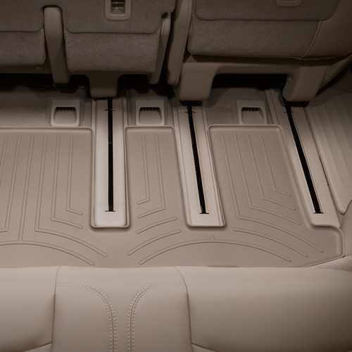 Килими гумові WeatherTech Infiniti Qx-60 14+ третій ряд беж. 454453