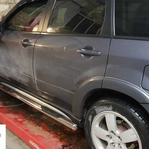 Пороги труба нерж. для Mitsubishi Outlander 2003-2008 /Ø60