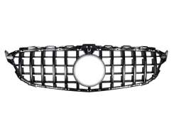 Решітка GT PANAMERICANA для Mercedes C-CLASS W205 2019-2021 Chrome Black
