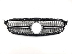 Решітка радіатора Mercedes C-Class W205 2014-2018 Diamond Black